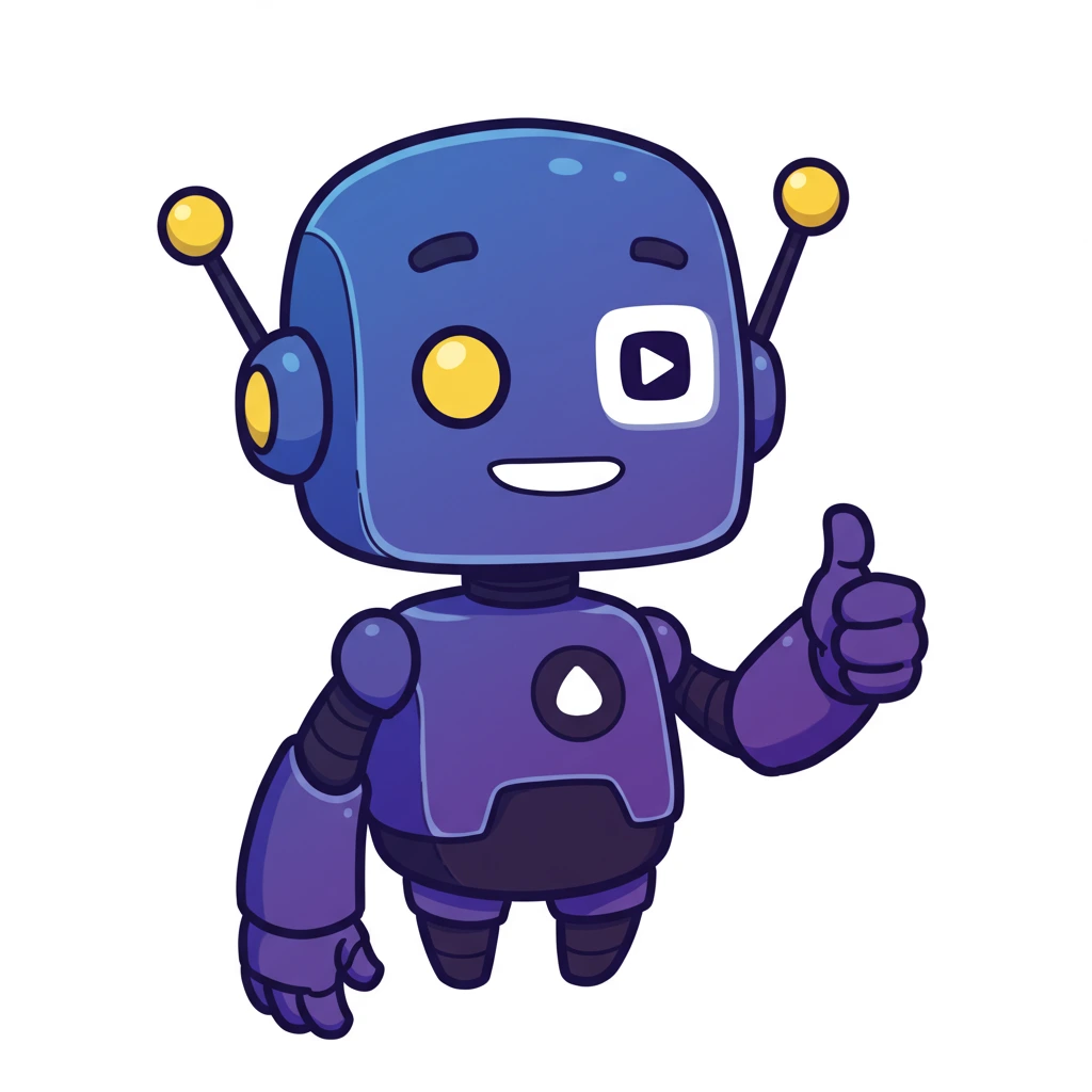 Robot giving thumbs up